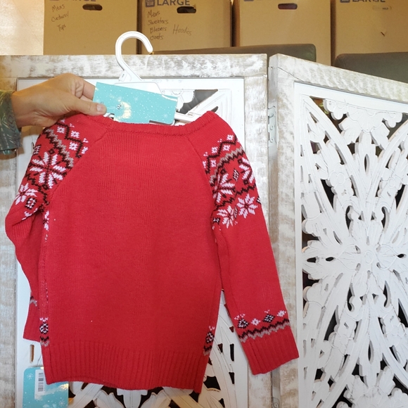 2pc set Christmas sweater + hat - Picture 7 of 7